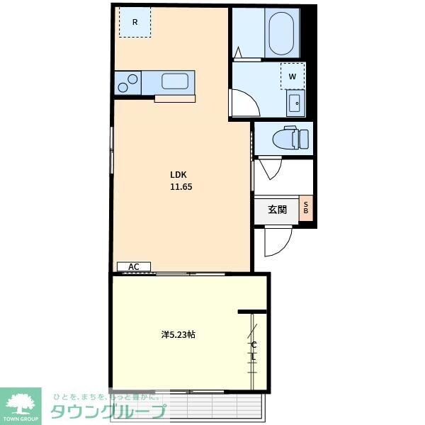 Mine(マイン)の物件間取画像