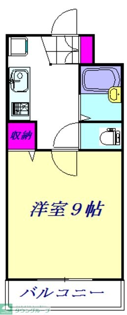 アーケティックマンション3の物件間取画像