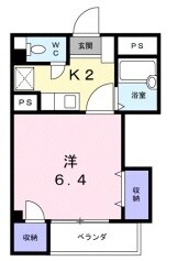 ティエムハイツの物件間取画像