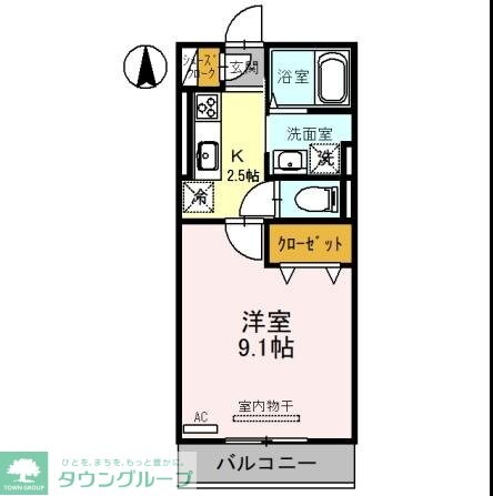 ルミナスハイムの物件間取画像