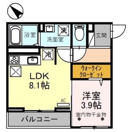 soavita(ソアヴィータ)の物件間取画像