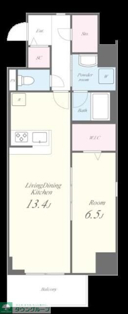 Prime Cozyの物件間取画像