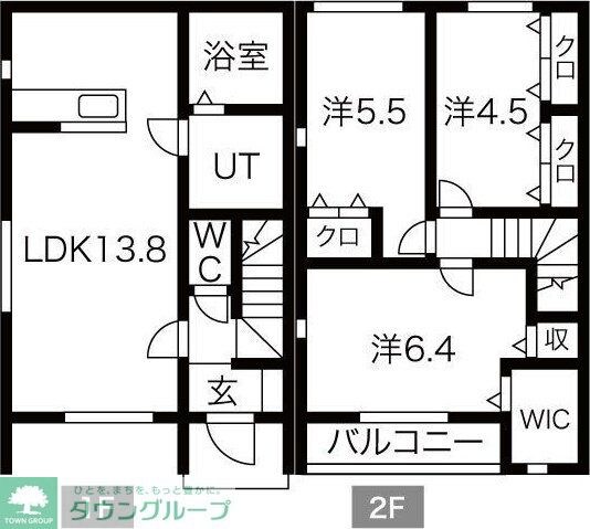 Alivio A棟の物件間取画像