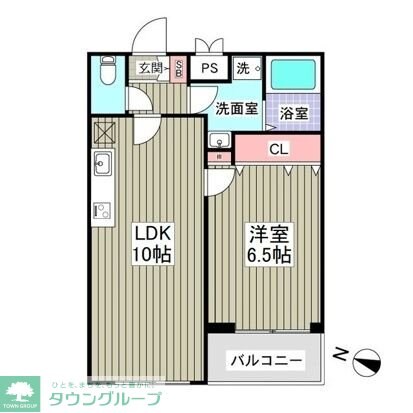 グランドール大宮の物件間取画像