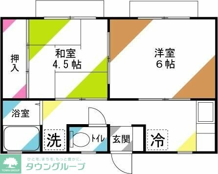 プティメゾンドゥーズの物件間取画像