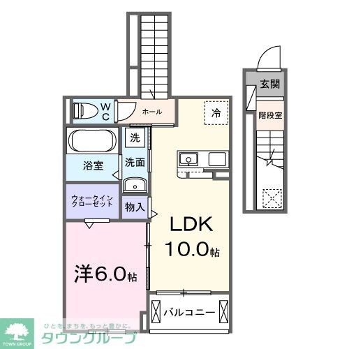 サニー ウエストの物件間取画像