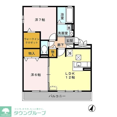 ヴィクトワール Iの物件間取画像