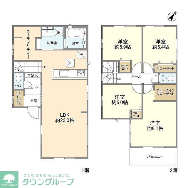 Kolet見沼南中丸#03の物件間取画像