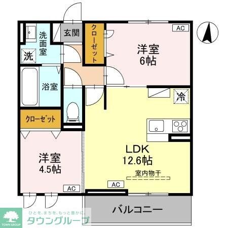 ユートリー IIIの物件間取画像