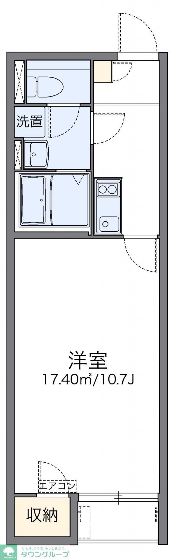 レオネクストヴィラージュの物件間取画像