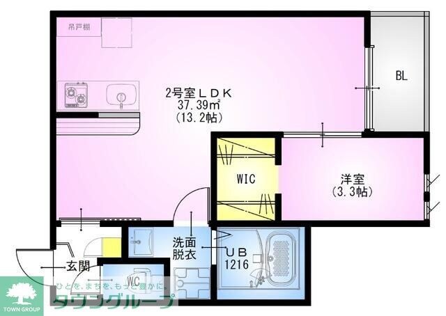 REGALEST 東大宮の物件間取画像