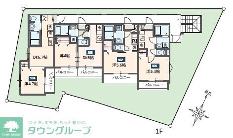MELDIA大和田IIIの物件間取画像