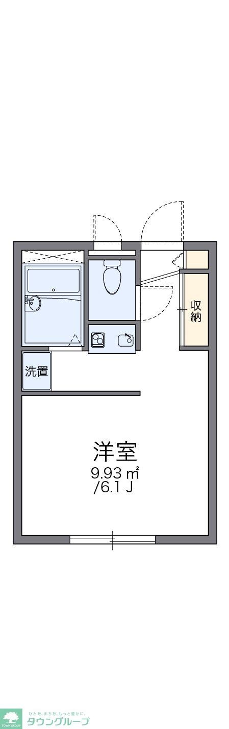 レオパレスPatioの物件間取画像