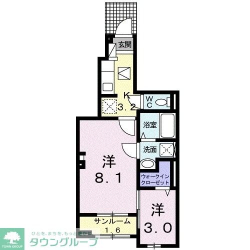 マーベラスの物件間取画像