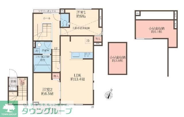 アイビスコートIIの物件間取画像