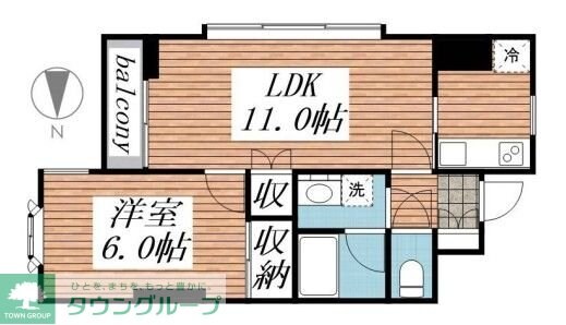 メゾン・ド・アシュヴェの物件間取画像