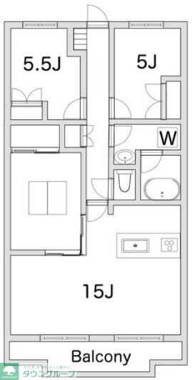 サエラ宮原の物件間取画像
