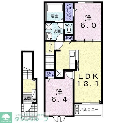 K&K IIの物件間取画像