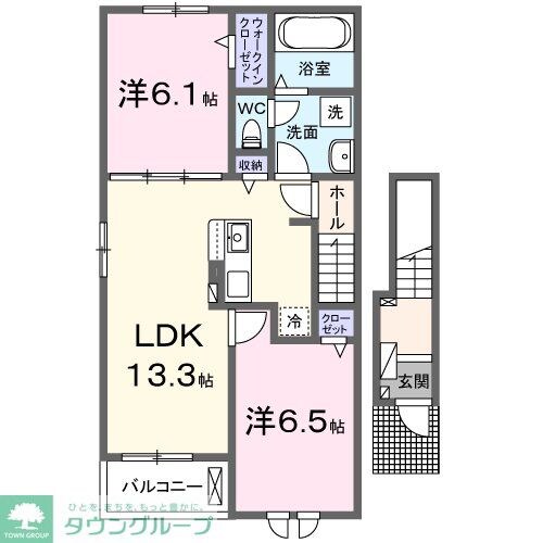 フェリーチェ IIの物件間取画像