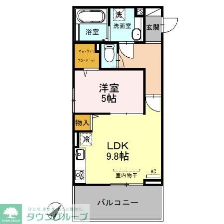 グラン・フィオーレの物件間取画像