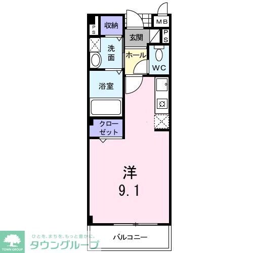 マーベラスCの物件間取画像