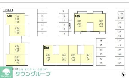 セピアコート C館の物件内観写真