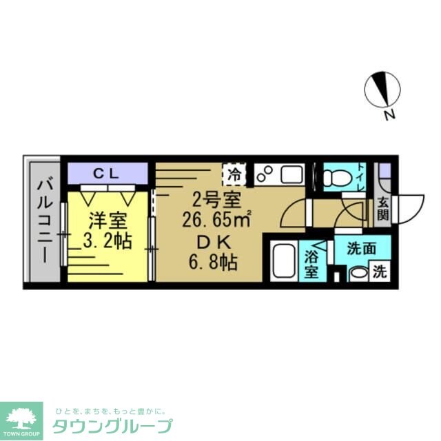 Village Luminousの物件間取画像