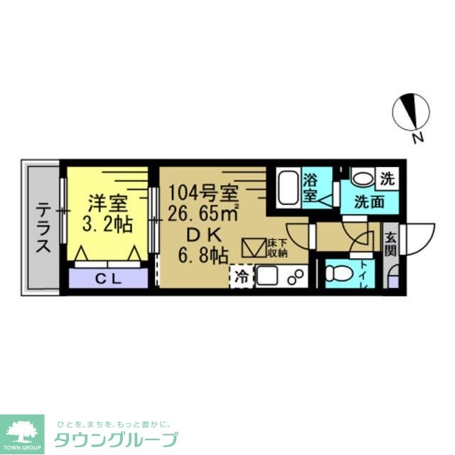 Village Luminousの物件間取画像