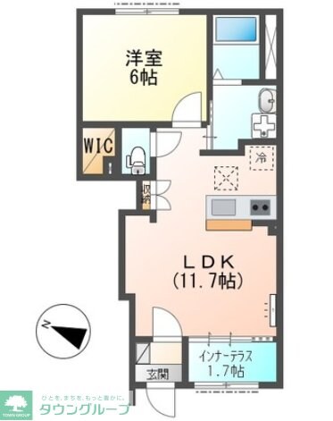 FUDENの物件間取画像