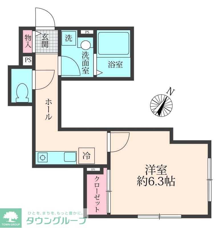 (新築)上尾市谷津二丁目アパートの物件間取画像