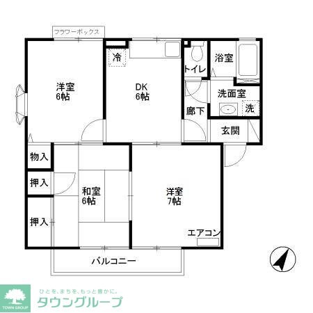HARMONY HILLSの物件間取画像