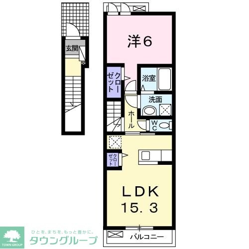 アリエッタの物件間取画像