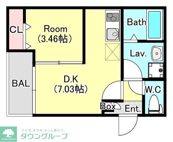 ジーメゾン大宮三橋の物件間取画像