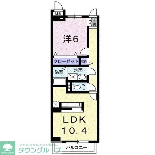 ティン・グロ-ブIIの物件間取画像