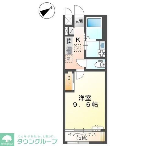 ベル フルールの物件間取画像