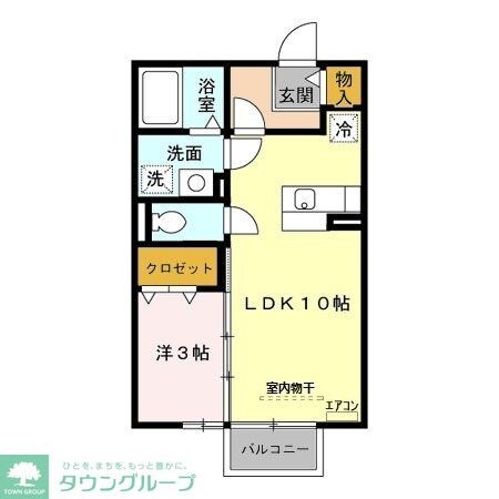 グランメール・Mの物件間取画像