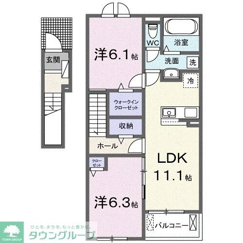 HOUSE 11の物件間取画像