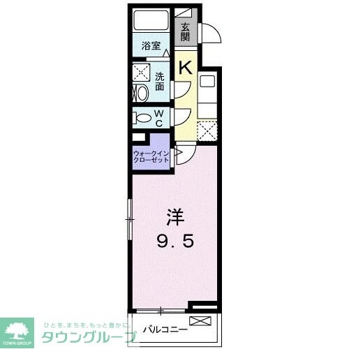 エレガンテの物件間取画像