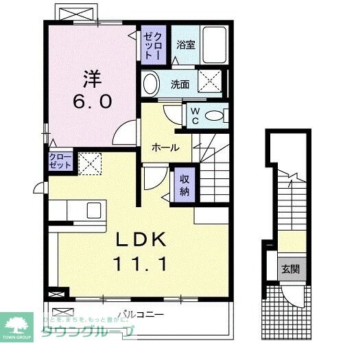ジラソーレ ヴィラの物件間取画像