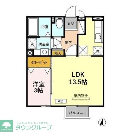 エスポワール 壱番館の物件間取画像