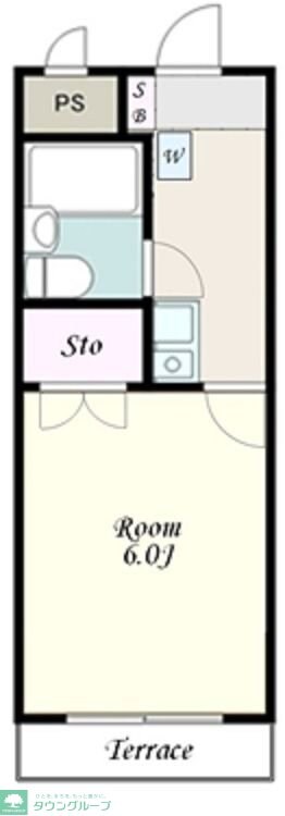 ハイムユタカの物件間取画像