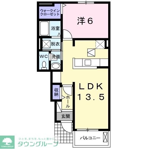 リリー・ヴァリーVIIIの物件間取画像