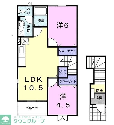 アルバーダの物件間取画像