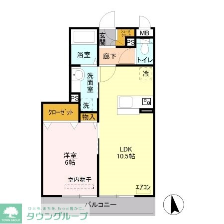 レガーロの物件間取画像