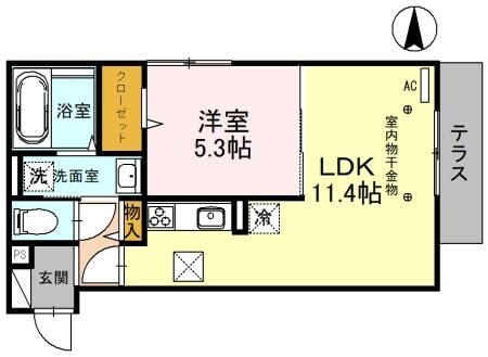 ポトシの物件間取画像