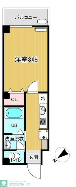 シャルマン谷塚5の物件間取画像