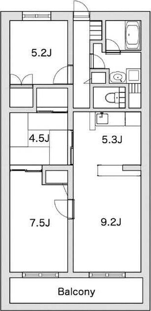 スターキャッスルの物件間取画像