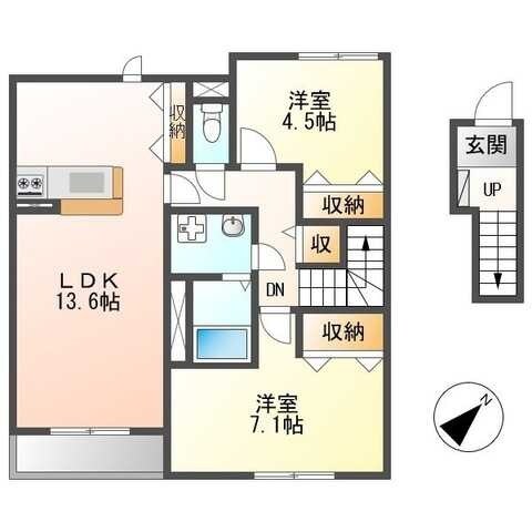 カシオペアAの物件間取画像
