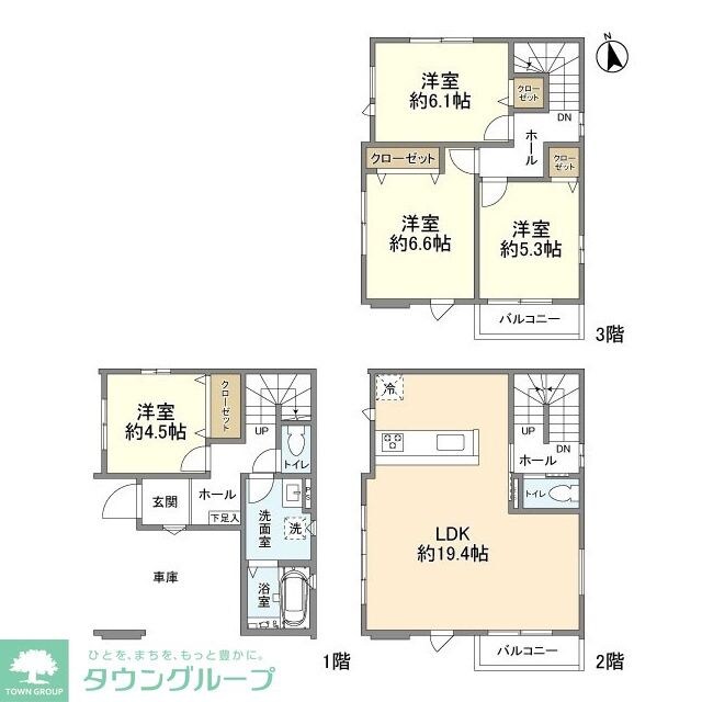 Kolet鳩ケ谷#07の物件間取画像