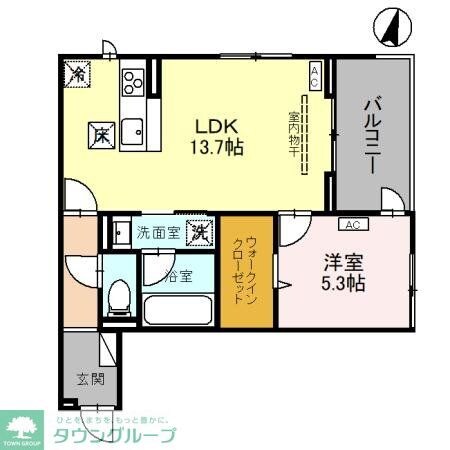 雅の物件間取画像